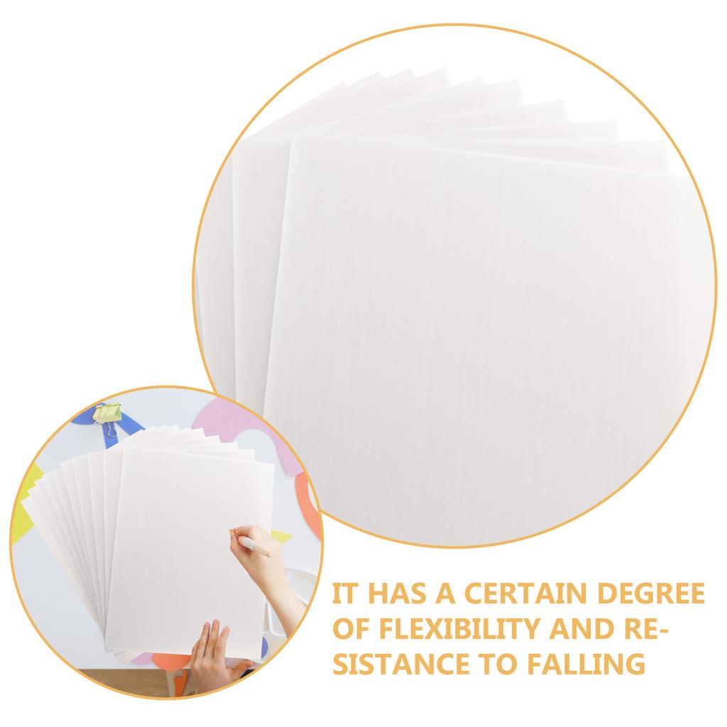 10 Sheets Foam Boards for Projects Lightweight DIY Craft Sheets for Art Display Floral Arrangement Hand Carving Material