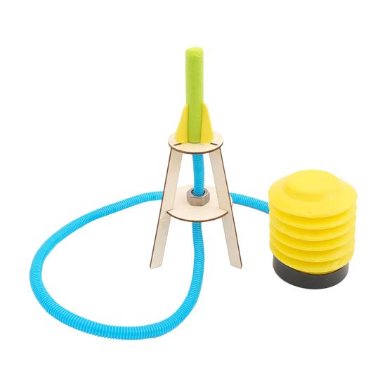 

Износостойкая деревянная игрушка-ракета ручной работы Премиум-текстура, научный набор деревянных игрушек-ракет для образования