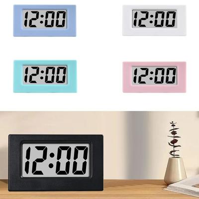 Mini Electronic Digital Clocks Portable Table Watch Snooze Desk Clock  Student