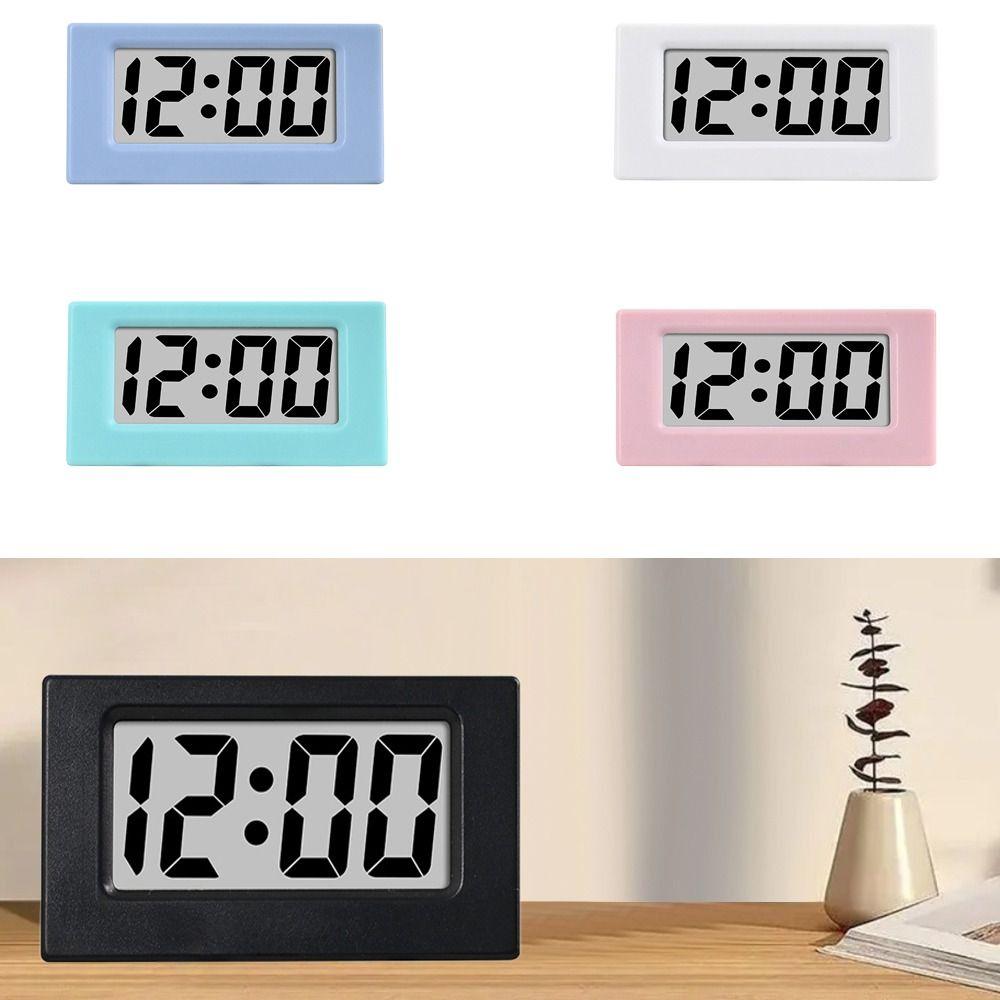 Portable Electronic Digital Clocks Cute Table Watch Screen Desktop Clock Student