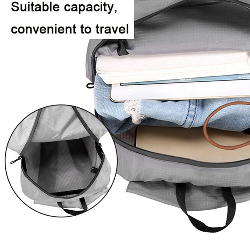 Sports Backpack 20L Foldable Lightable Outdoor Camping Traveling Bag