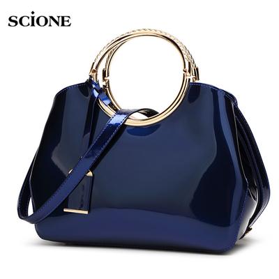 Glossy Patent Leather Shoulder Bag 2020 New Women's Bag Shiny Handbag