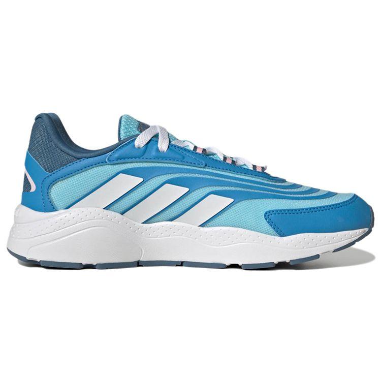 Adidas Neo Crazychaos 2.0 Synthetic Leather Refreshing Trendy Slip-Resistant Durable Lightweight Low-Top Casual Shoes Women sneaker Blue GY4620