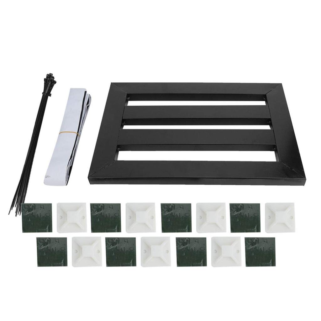 Portable Metal Pedal Guitar Effect Pedal Guitar Pedal Electric Guitar Effect Holder for Guitar Effect Pedals Board, Board, 14.6 10.6 0.8 Inch,