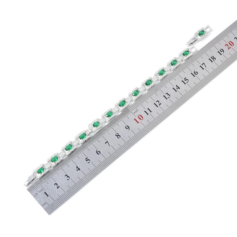 Jewelry High-End Zircon Bracelet Women'S Design Light Luxury Full Of Diamonds Personalized Bracelet Trend Jewelry