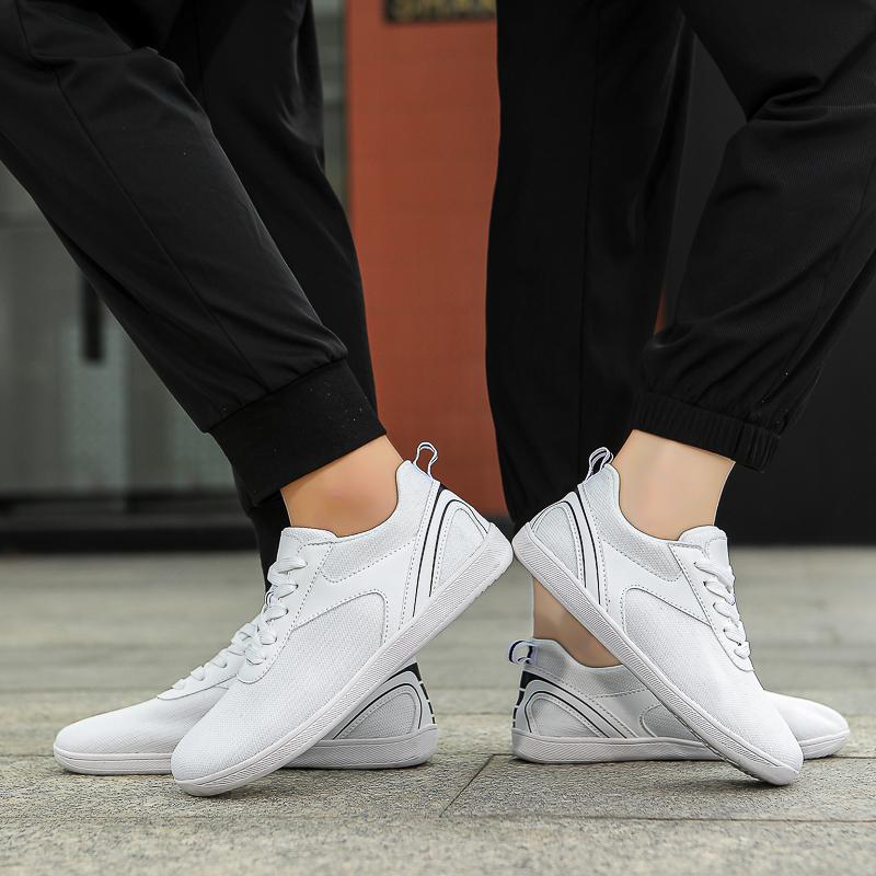 Breathable Knitted Women's Walking Shoes Wide Toe Cross Training Sneakers Men Fitness Gym Exercise Sports Shoes