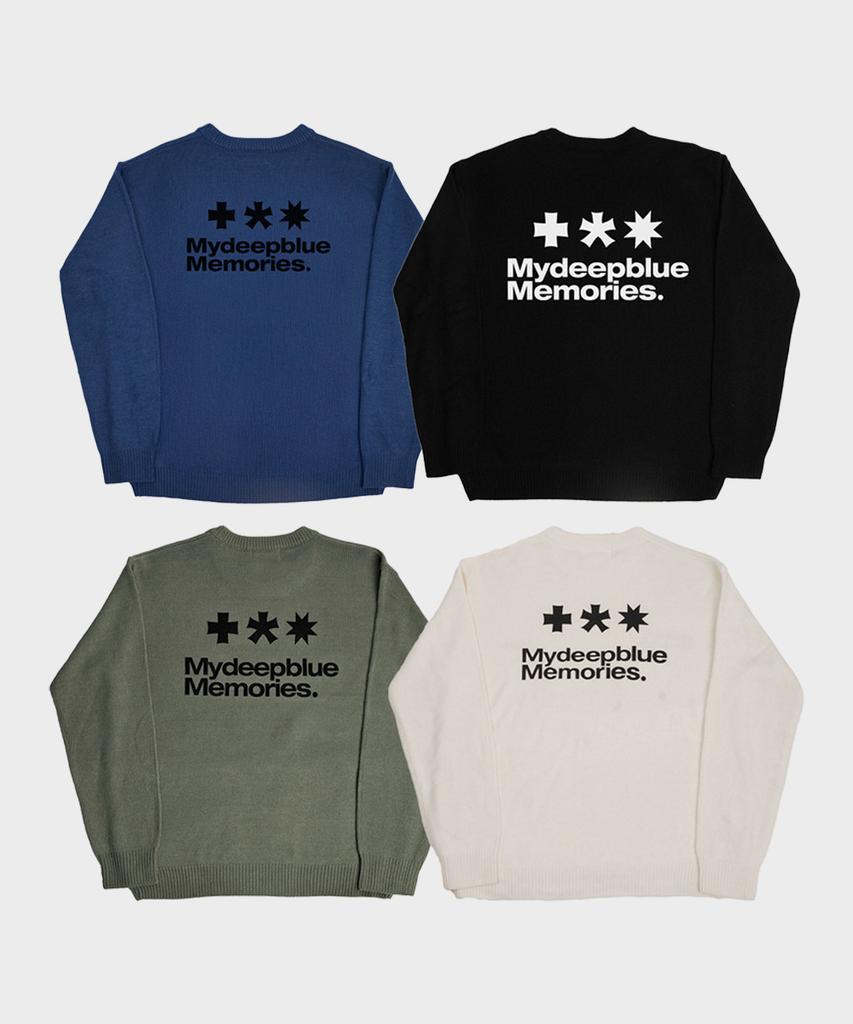 Maidibbeullumemolijeu (Nt) Mm Symbol Logo Knit (Ivory)