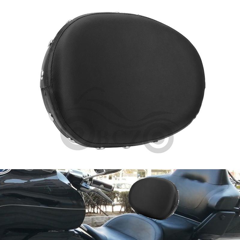 Harley Cruiser Motorcycle Rear Backrest & Luggage Rack - Fits BT Reima Magna Shadu Models чёрный