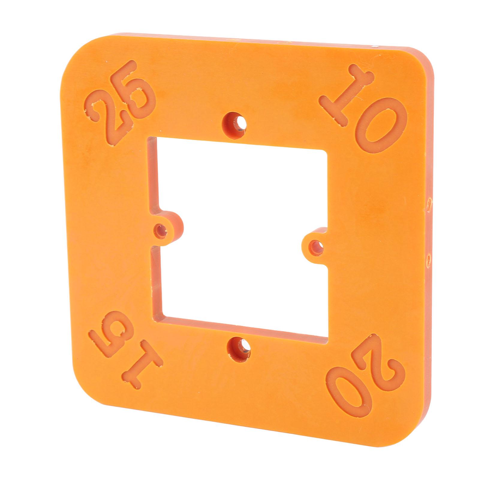 

Round Corner Radius Template R10 R15 R20 R25 4 in 1 Corner Radius Routing Template for Woodworking