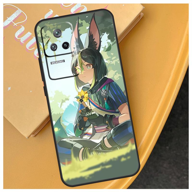 

Чехол Genshin Impact Тигнари для Xiaomi 17 Pro Max 15 14 Ultra 13T 14T 15T POCO X7 Pro X5 X6 F5 F6 F7 F8 Ultra Xiaomi 17Pro Max