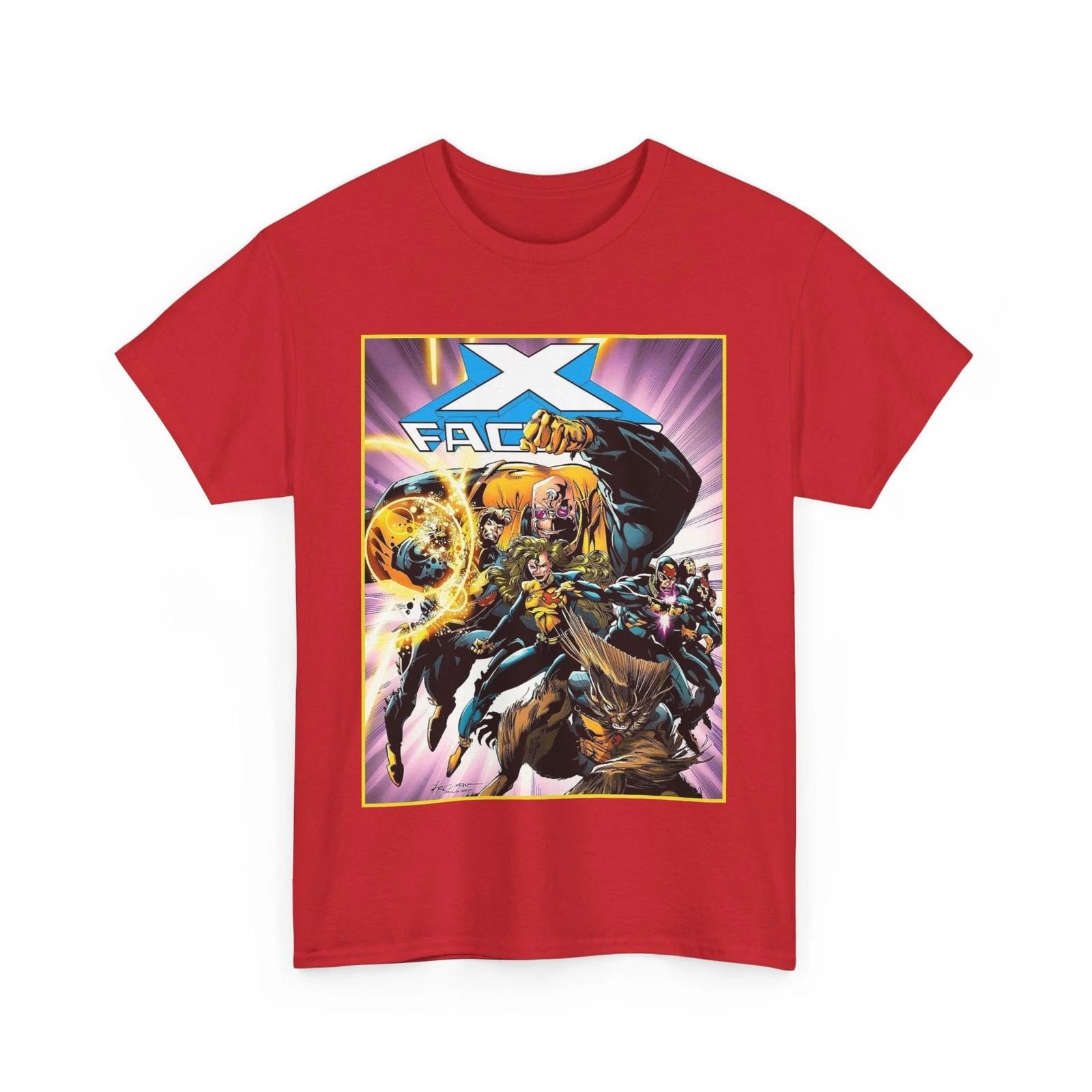 X-Factor T-Shirt - Marvel Comics Art - Polaris, Havok, Strong Guy, Jamie Madrox XXXXL
