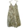 Muller of Yoshiokubo Khaki MLS24604 LACQUER CAMI DRESS Dress 38 khakiUsed