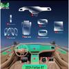 Feifan R7 2022-2024 Interior Protection Set: Dashboard, Navigation Screen & Center Console Films