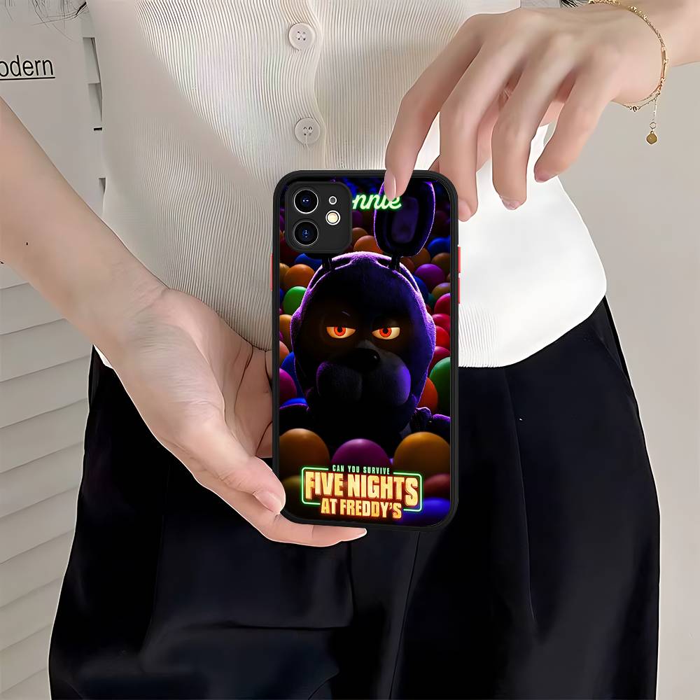 Чехол для телефона Five Nights At Freddy s для iPhone 16 15 14 11 12 13 Pro Max Plus 12 XS Max Задняя крышка Матовый чехол iphone 13pro max