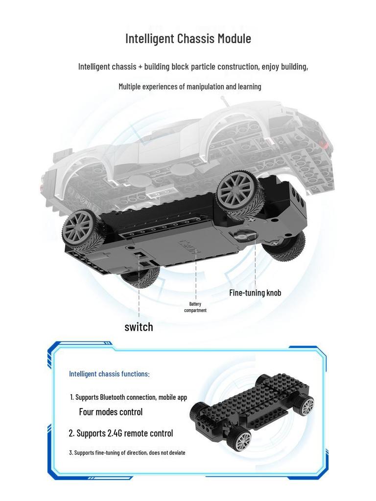 Kada 1:20 Wind Rider Building Blocks Race Car Educational Toy C51082
