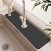 1 pezzo Tappetino Drenante per Rubinetto e Lavello Asciugatura Rapida Assorbente Tappetino Asciugatura Lavello Protezione Piano di Lavoro Durevole Tappetino Asciugatura Utensili - Modello Minimalista Solido