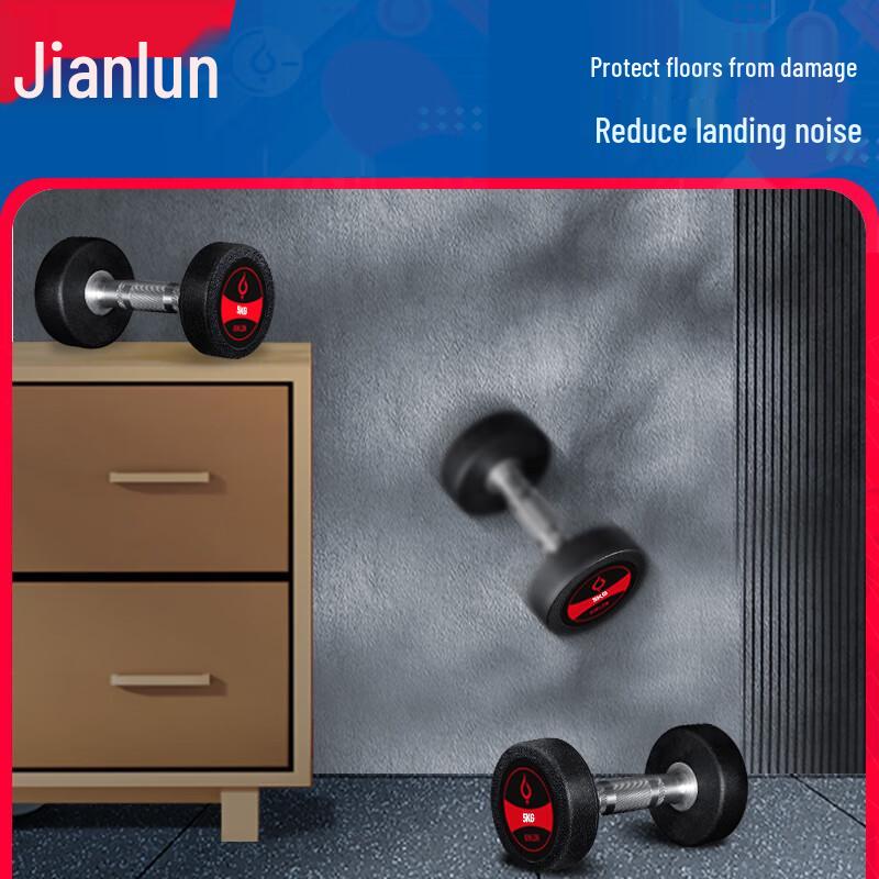 Jianlun Eco-Coated Fixed Dumbbell Set