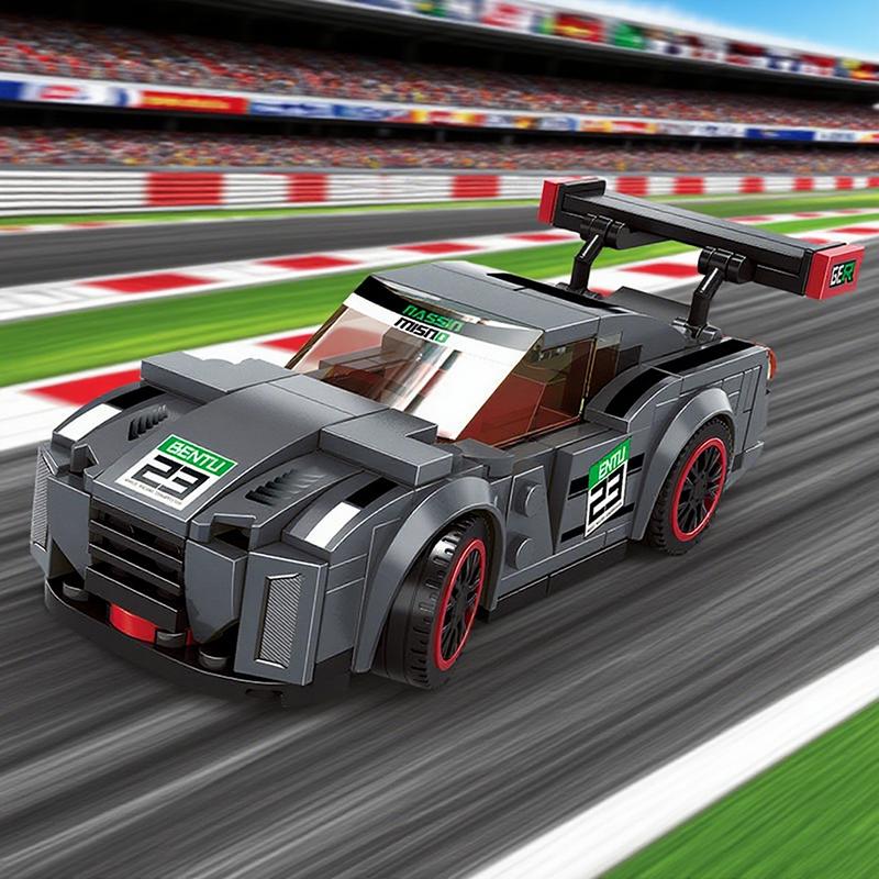 WANGE Supercar Building Block City Technique Racing Car Model Speed Champions Sport Vehicles Car Toy Children's Birthday Gift No.2874