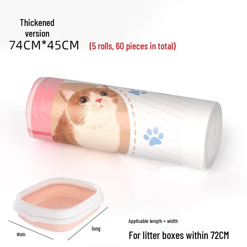 Απορρίψιμες Σακούλες Καθαρισμού & Σακούλες με Κορδόνι για Άμμο Γάτας