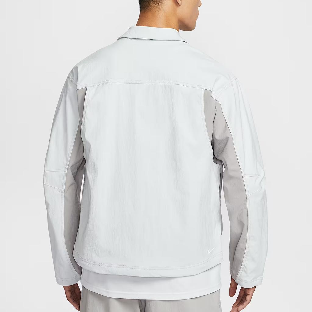 Nike ACG Jackets Men's Dust Photon/Mist Gray/University Gray/Mountain White Lapel Moderate Other HV0599-025