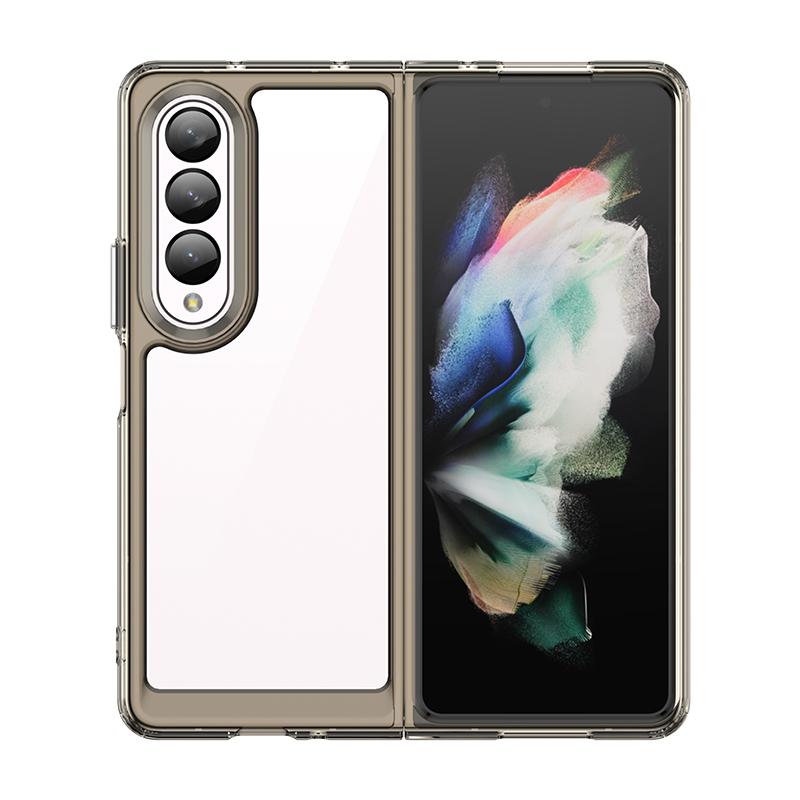 For Samsung Z Fold 4 Case Cover Samsung Galaxy Z Fold 4 5G Capas New Back Transparent Colour Clear Fundas Samsung Z Fold4 Fold 4