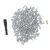 200 PEZZI 12mm Chiodi per Pneumatici Acciaio Antiscivolo Antighiaccio Neve Punte per Pneumatici con Strumento di Installazione per Moto Motocicletta Fuoristrada