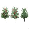 Artificial Christmas Tree On Stake, Garden Decoration, Realistic Plant,