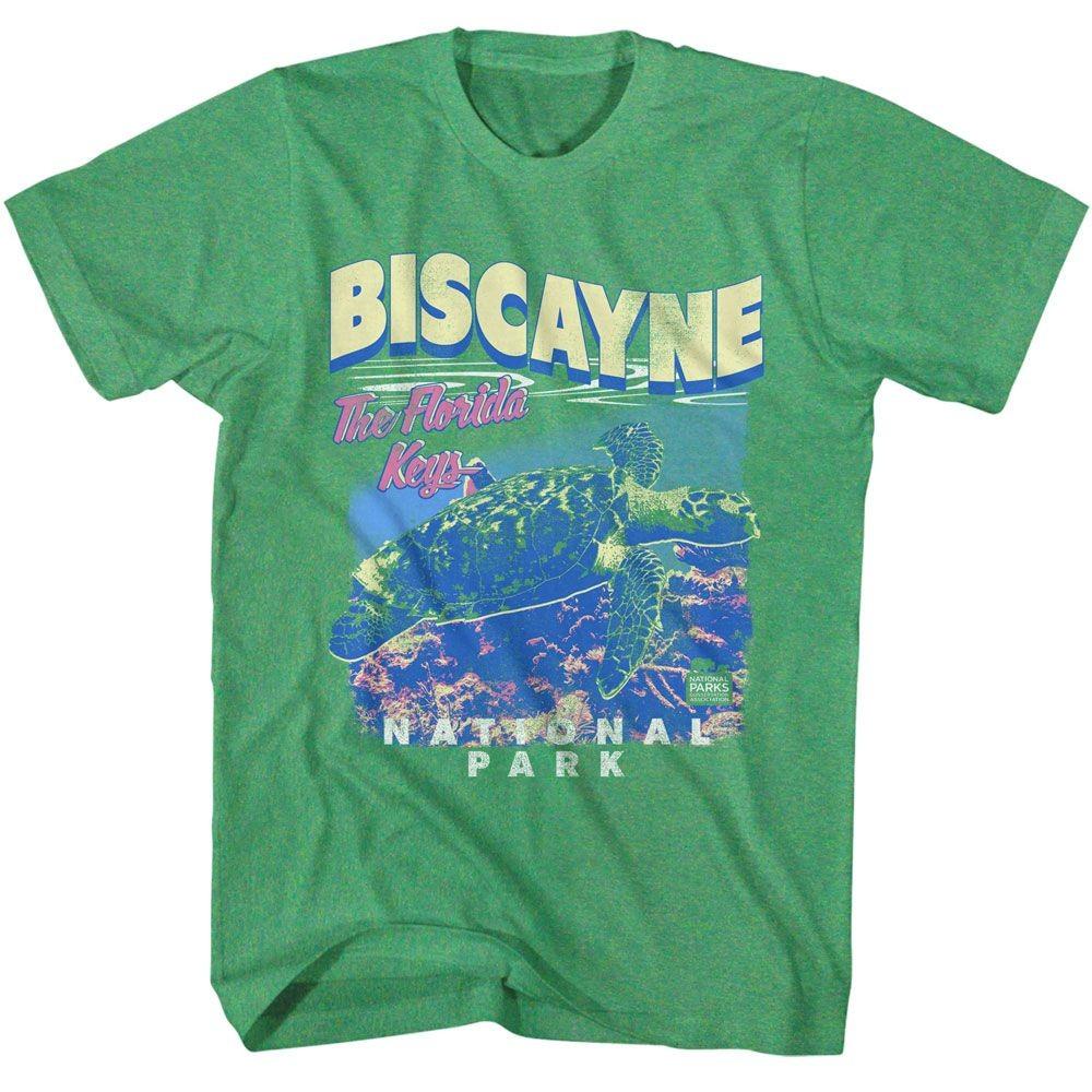 National Parks Biscayne Np Turtle Brands Shirt XXL