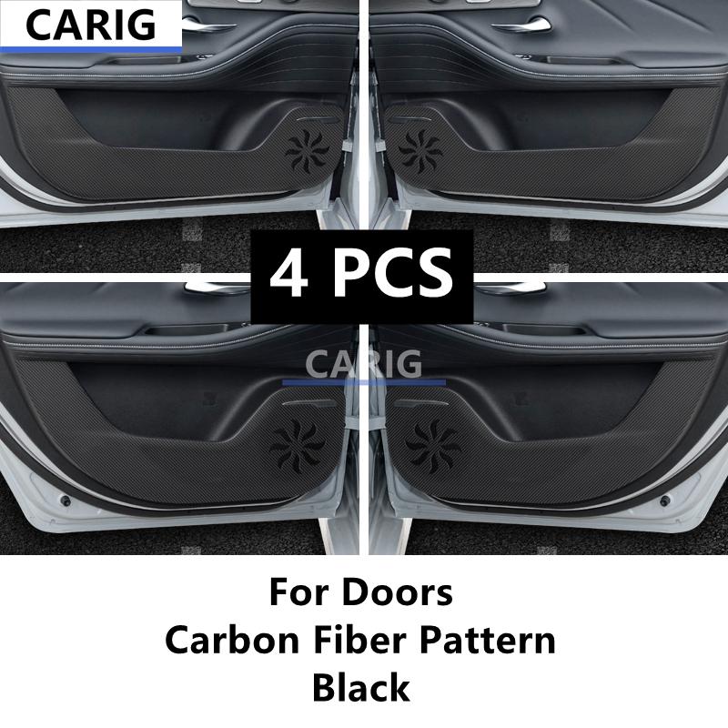 For CHERY ARRIZO 8 22-26 Leather Door Anti-kick Sticker Modified Interior Car Film Accessories Refit Modification Decoration