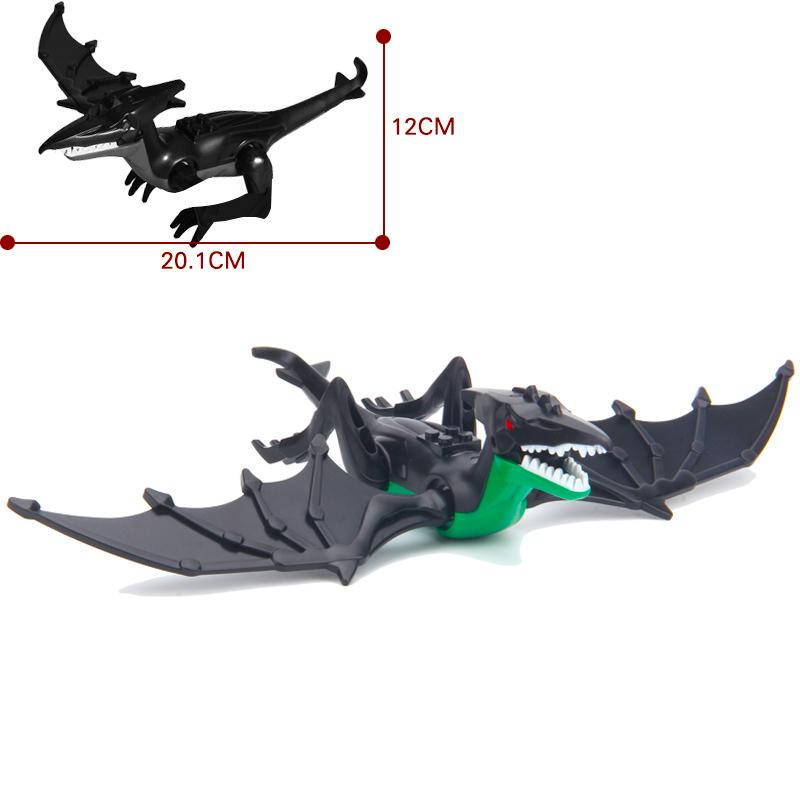 Jurassic Dino World Store Dinosaurfigurer Klosser Byggeklosser Velociraptor T-Rex Triceratops Indominus Rex Leker For Barn