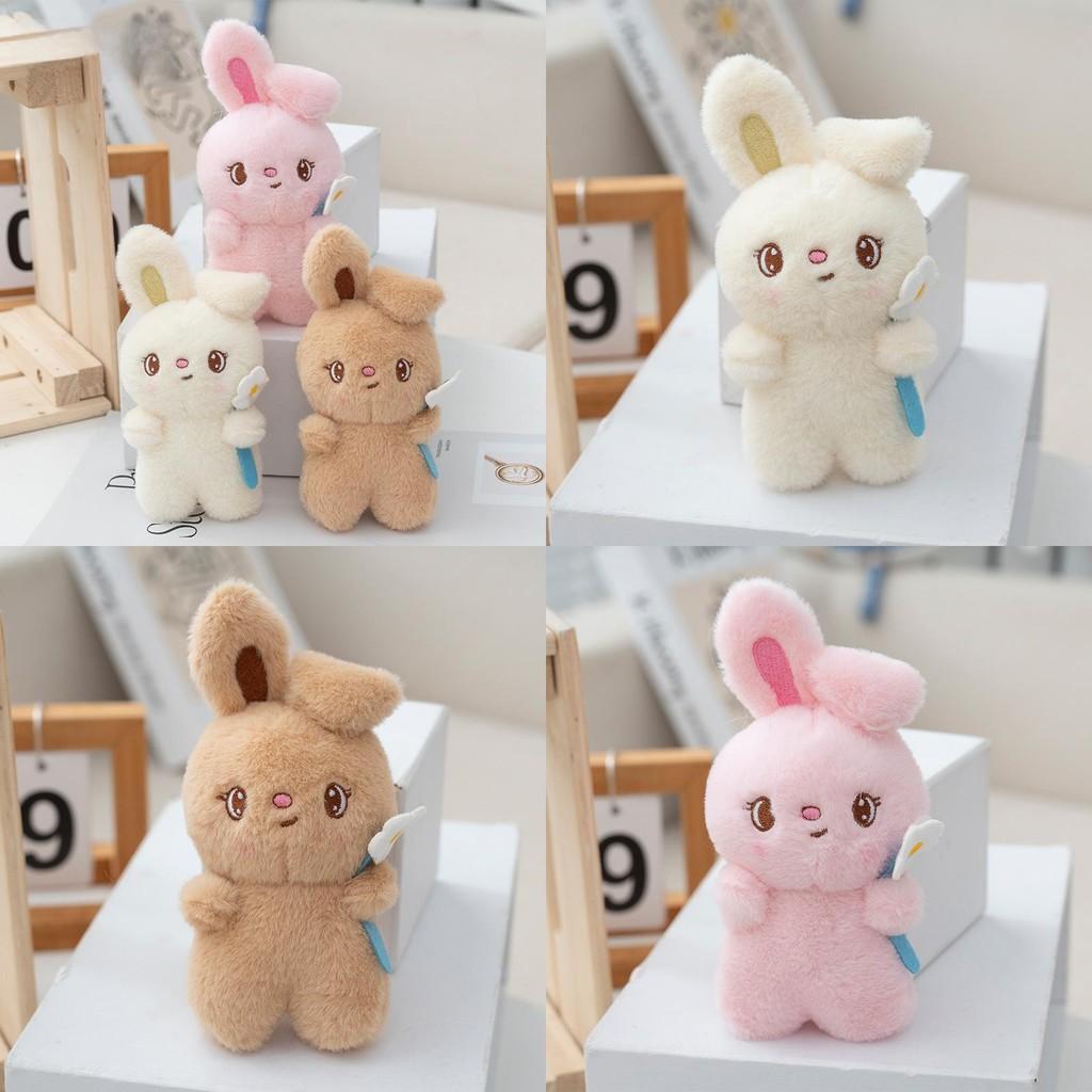 Keychain Plush Rabbit Backpack With Soft Stuffed Animal For Decoration Kids