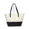 Tote Bag Black X Cream Women Used