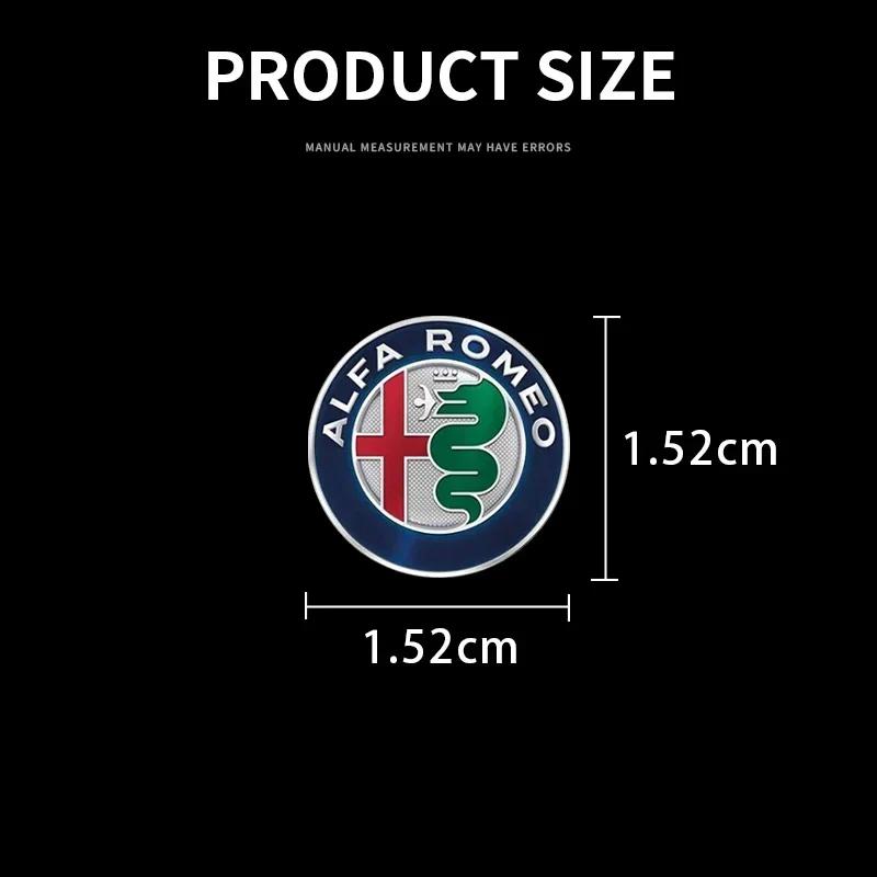 Car Stickers For Alfa Romeo Car Stickers Car-Styling Logo Interior Decorative Accessories For Alfa Romeo Giulietta GT 159 147 15