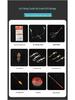 Ice Fishing Rod Set 2023: Winter Carbon Rod with Round and Flat Tips, Mini Size, Straight Handle