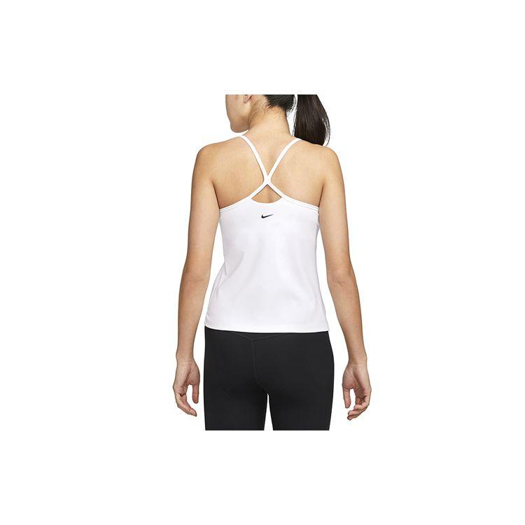 Nike Indy Logo Sports Casual Tank Top Women Tops White DX0031-100