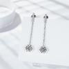 1ct D Color Moissanite Earrings for Women Lab Grown Diamond Ear Studs 925 Silver Fine Jewelry Gift