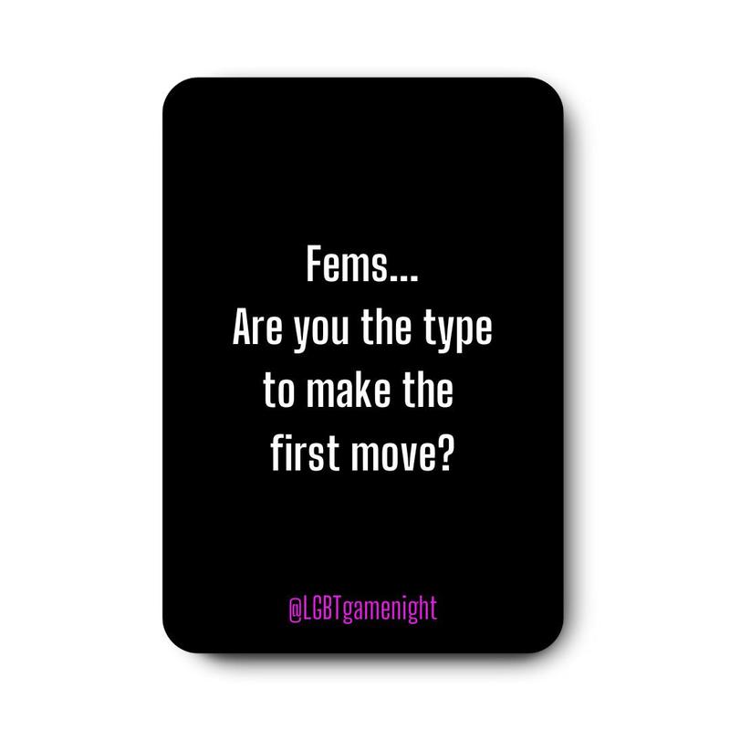 Conversation Cards Lesbian Edition