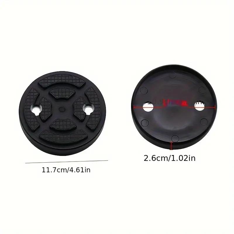 2pcs Car Jack Pads Automotive Rubber Lift Pad Adapters Double-ColumnLifting Equipment Bumper Accessories Replacement Parts