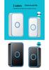 Smart Wireless Doorbell with Ultra-Long Range and Remote Control for Home and Elderly Use