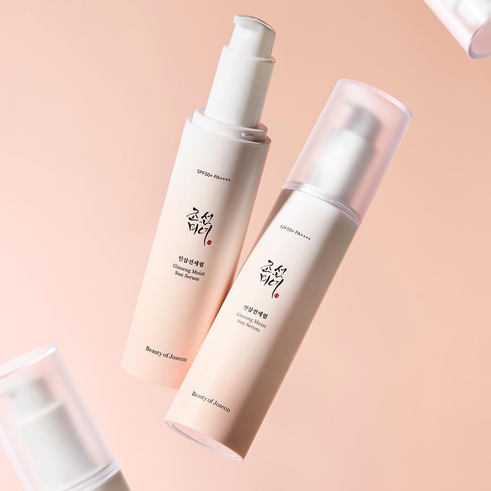 Beauty of Joseon Ginseng Moist Sun Serum SPF50+ PA++++ – Lightweight UV Protection & Hydration, Korean