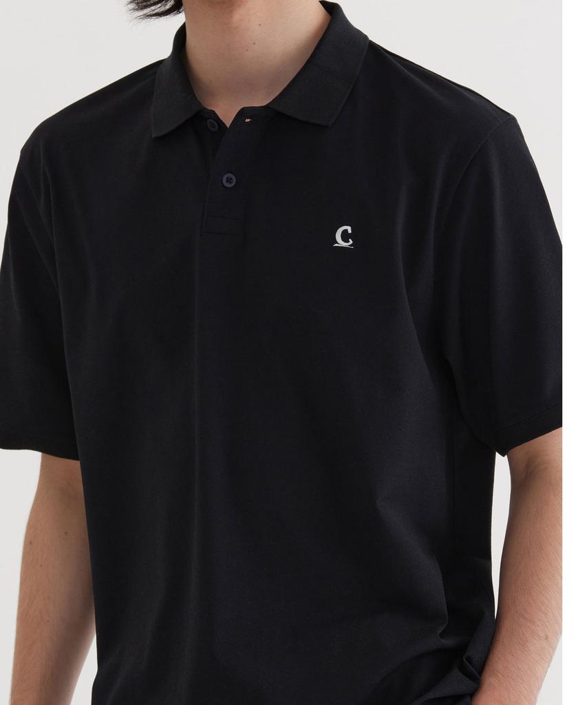 COVERNAT Soft Polo Shirt Black