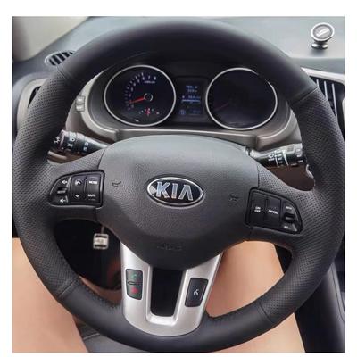 Kia Sportage 3 2011-2014 Kia Ceed Cee'd 2010-2012 el dikişli Araba Direksiyon Kılıfı