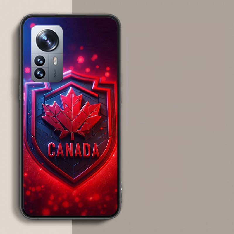 Canada National Football Team Logo Phone Case For Redmi Note 13 Pro Plus 14 Pro+ 12S 12 11S 11T 11E 11 10S 10 9S 9 Xiaomi Capa T