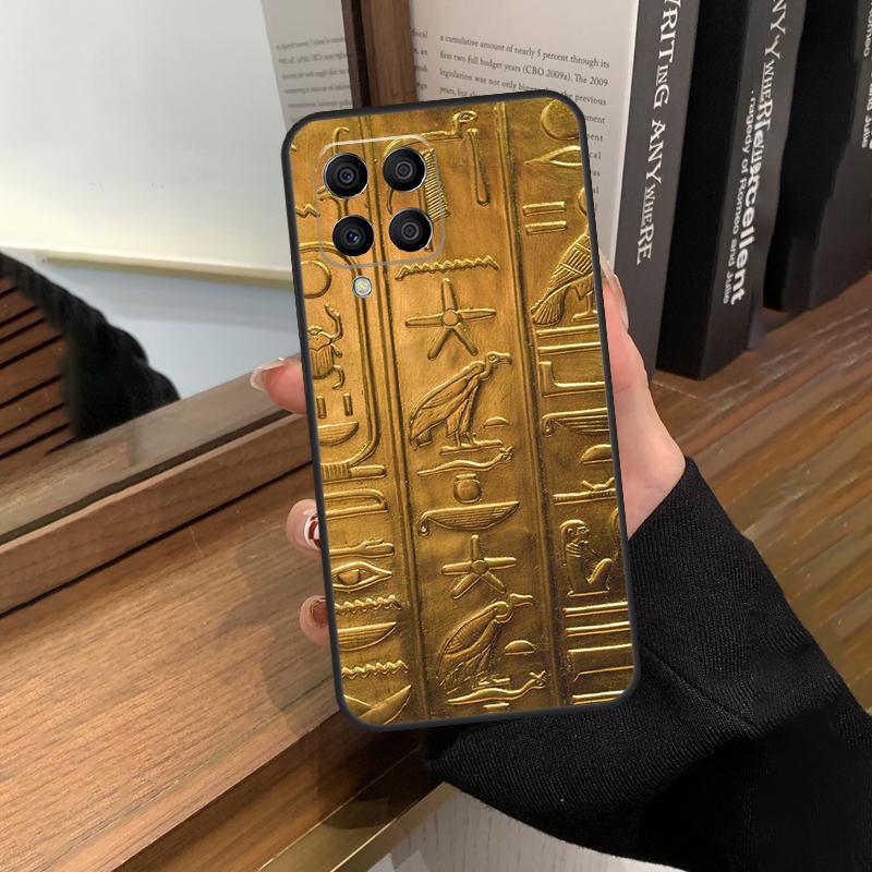 Egyptian Hieroglyphics Case For Samsung Galaxy M31 M21 M11 M20 M23 M54 M14 M34 M13 M52 M32 M12 M16 M36 M56 M15 M55