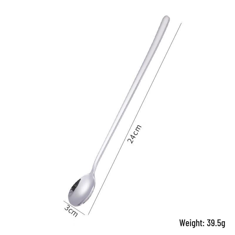 Zhi Shi Stainless Steel Multi-Purpose Stirring Spoons (6-Pack)