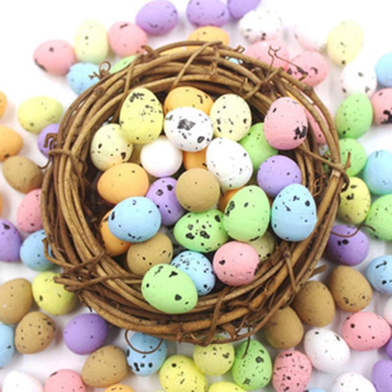 Egg Shakers Colorful Foam Self Painting Eggs Rhythm Learning Toy Gifts Favor for Kids Early Development Holiday Decor