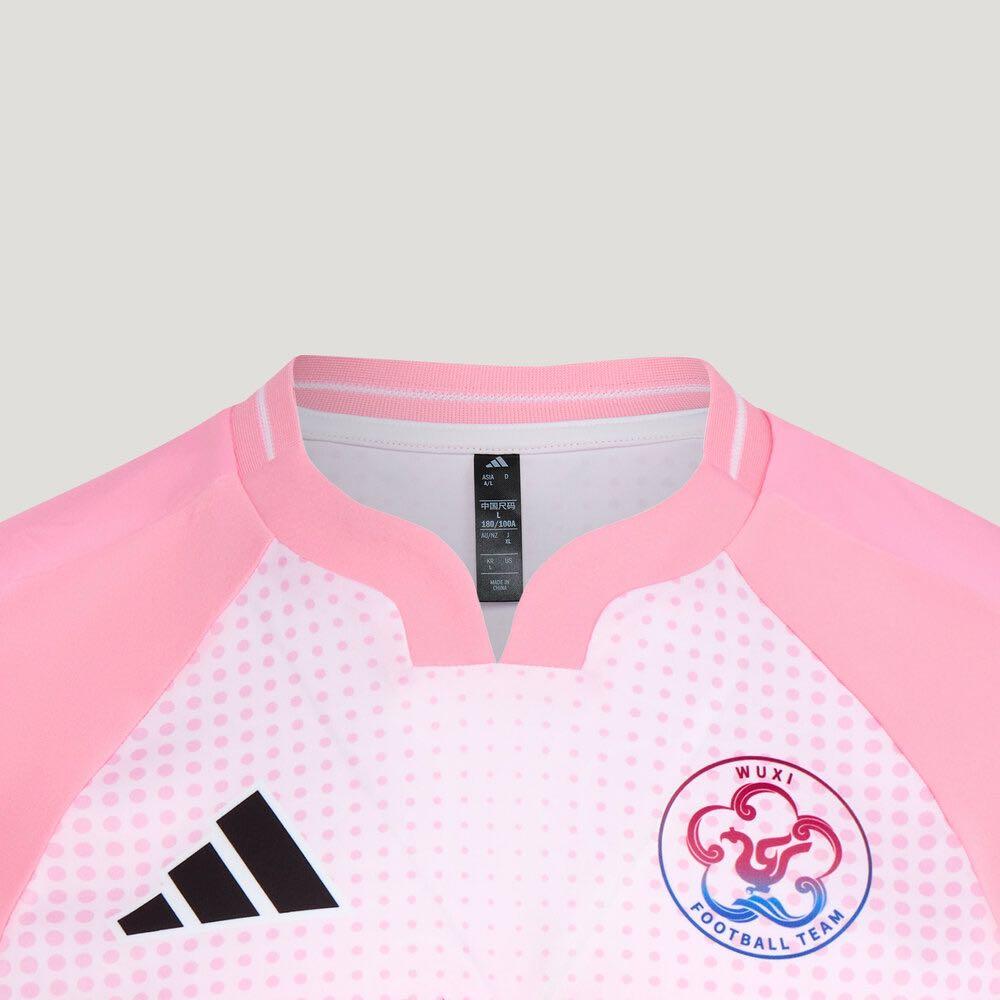 adidas 2026 Su Super League Wuxi Team Home Slim Fit Quick-Dry Sports Short Sleeve Fan Support Jersey Unisex Jersey LF8612
