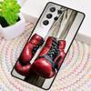 Boxing Gloves Hanging On a Wall Phone Case for Samsung Galaxy Note 10 Pro S26 Ultra S23 S24 FE S25 S21 S22 PLUS Shockproof Cove