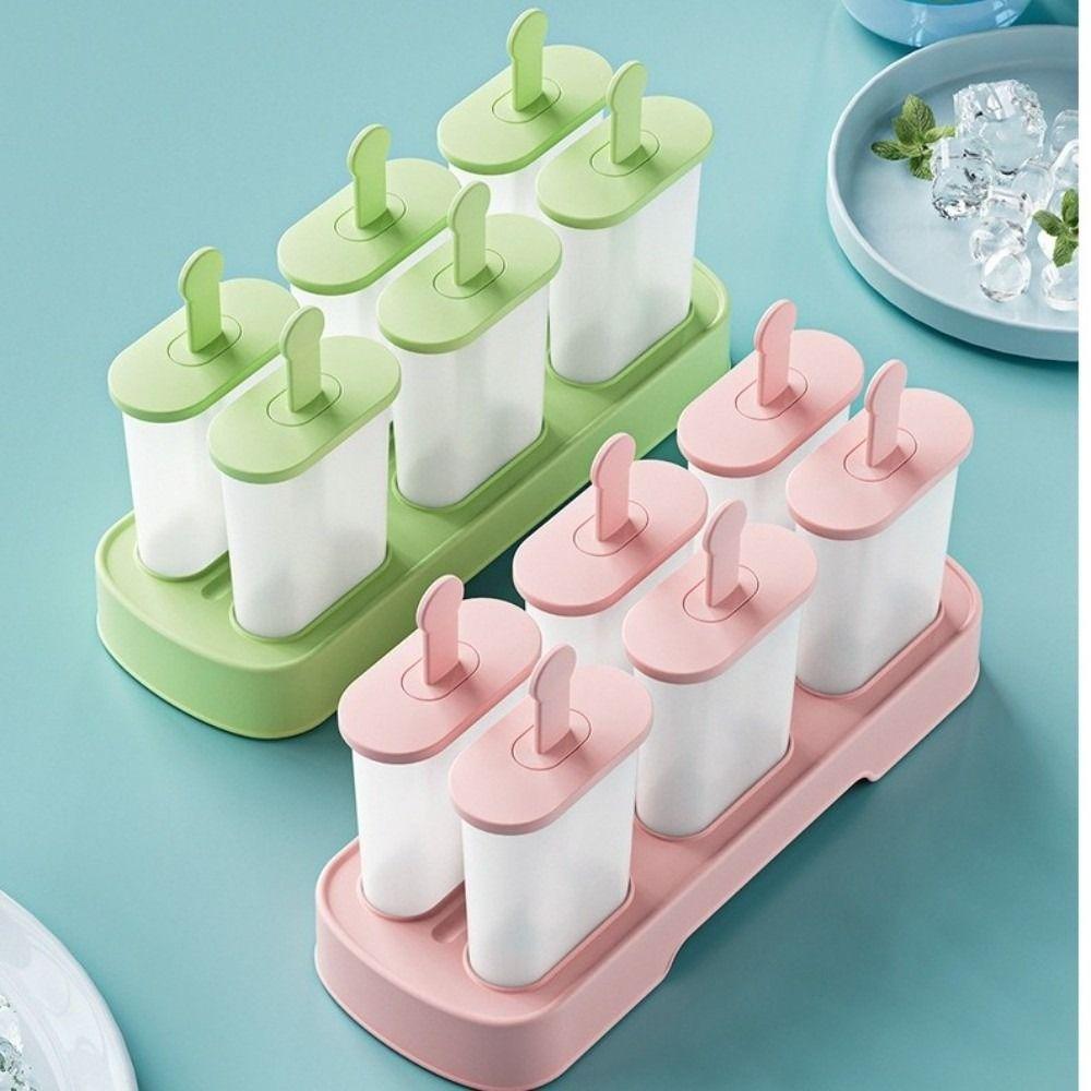 Reusable Homemade Ice Box DIY Popsicle Mold Cube Tray New Ice Cream Popsicle Mold Summer