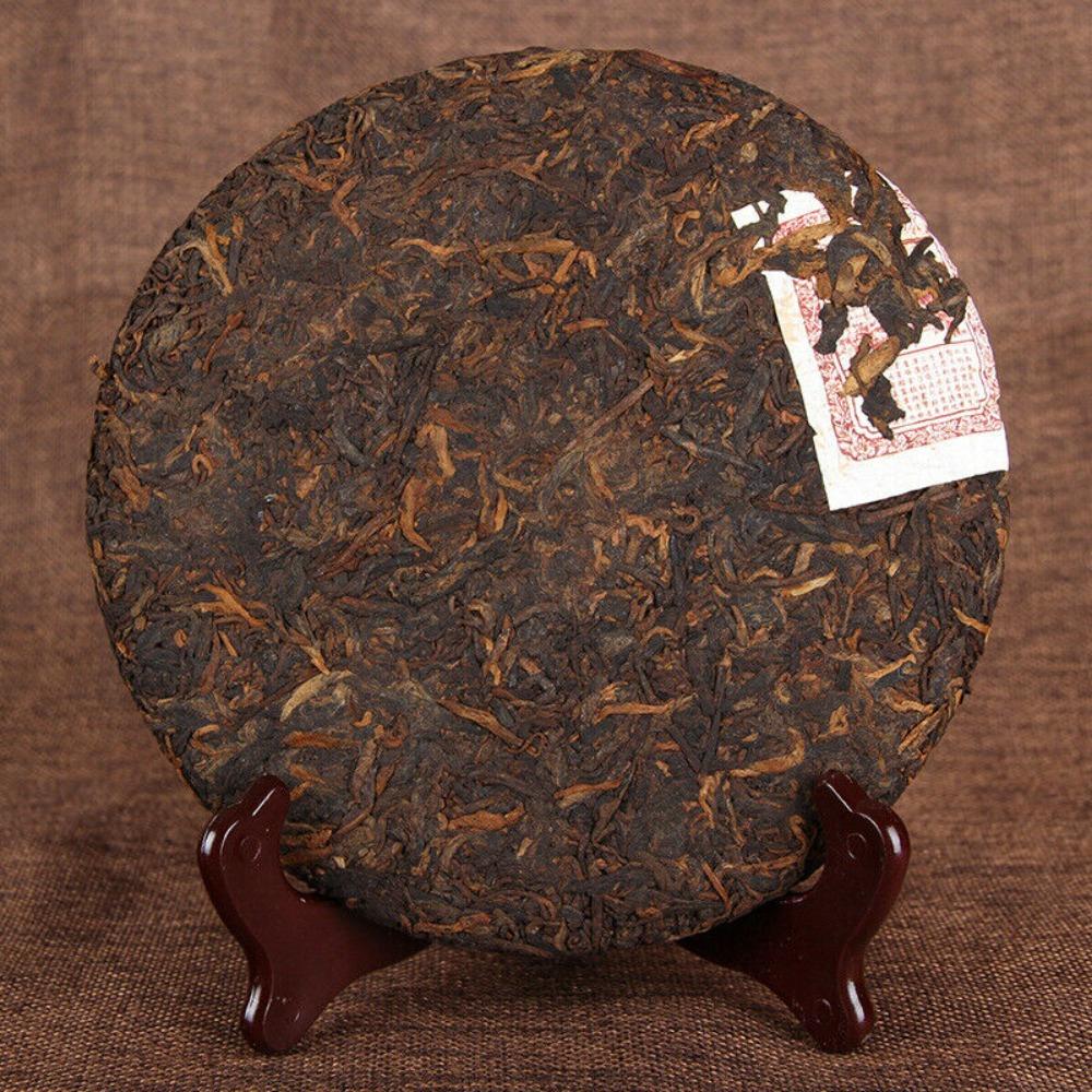 Yunnan Cooked Pu er Tea Cake 357g Natural Ripe Chinese Black Tea